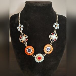 Floral Multicolor Necklace